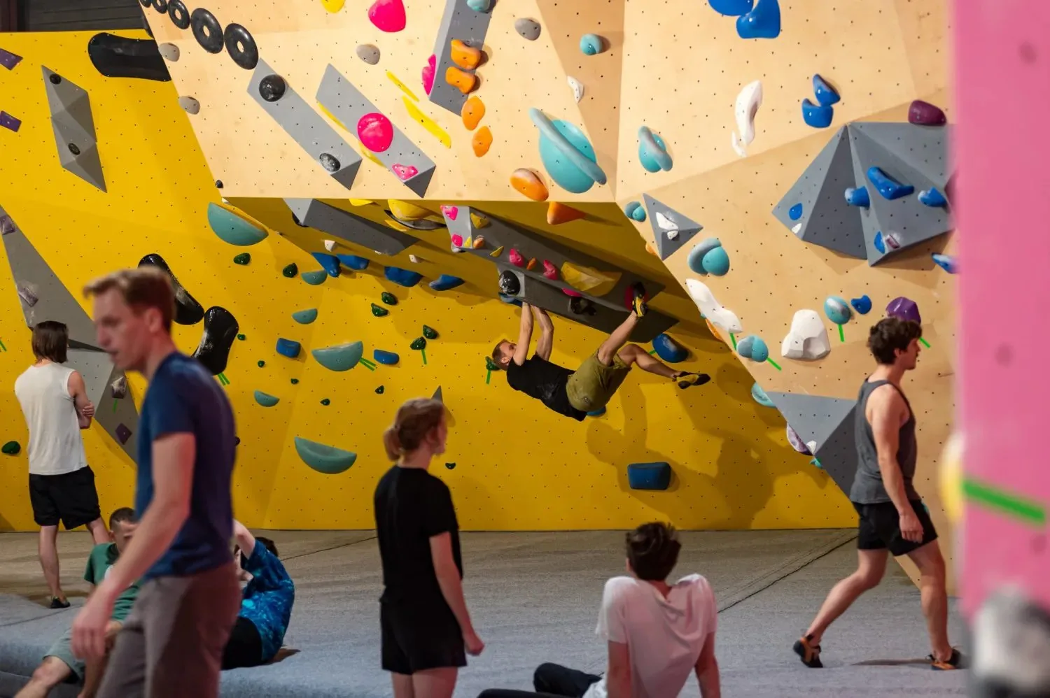 Boulderhal sterk