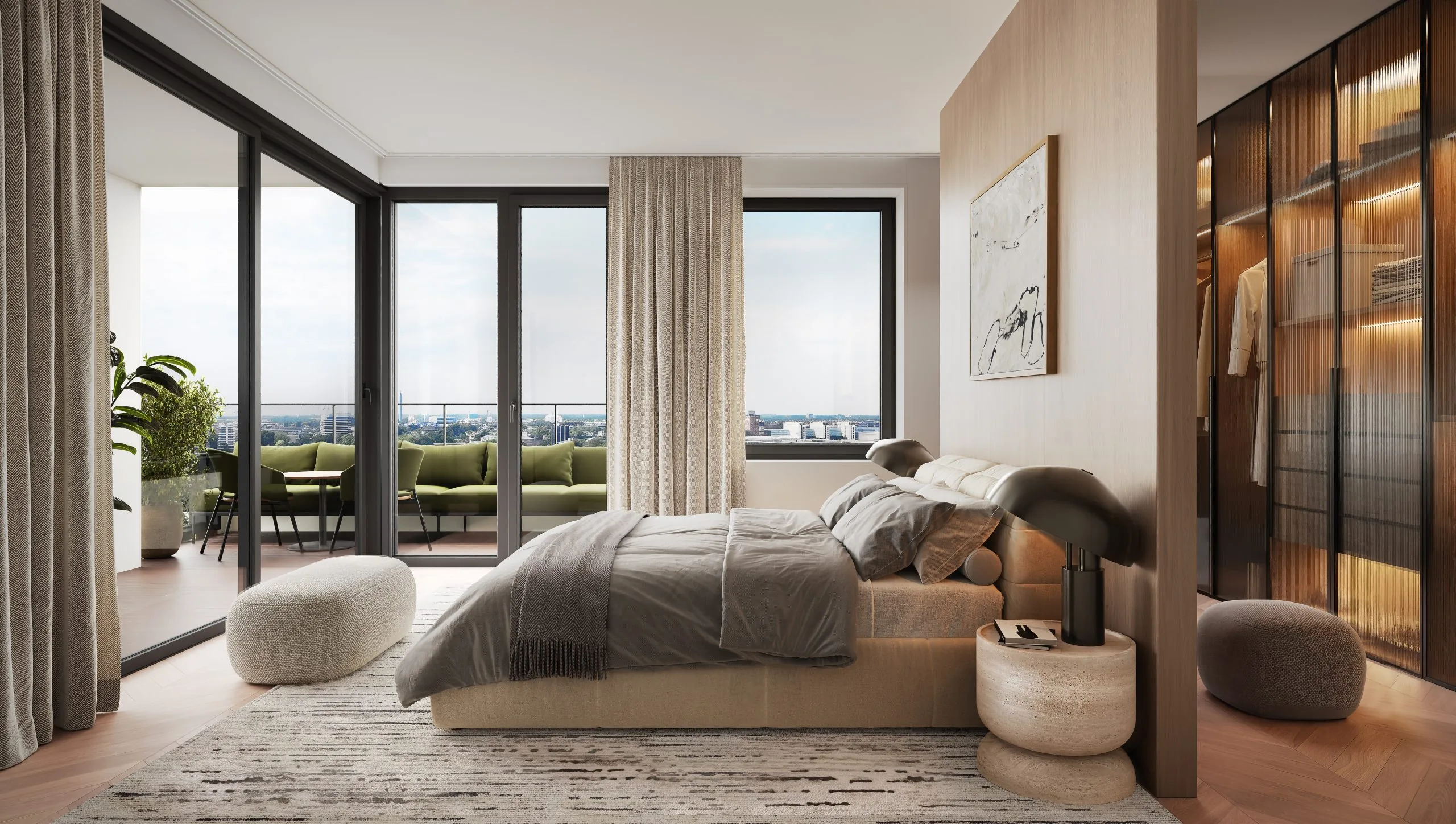Pent 04 bed japandi