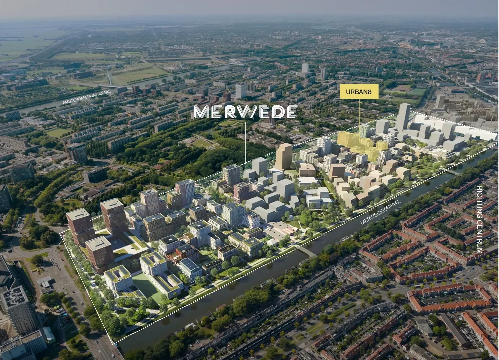 Vogelvlucht merwede
